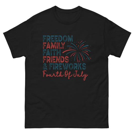 Freedom & Family - Men's classic tee