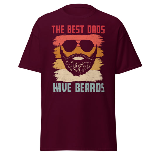 The Best Dads Have Beards - Men's classic tee