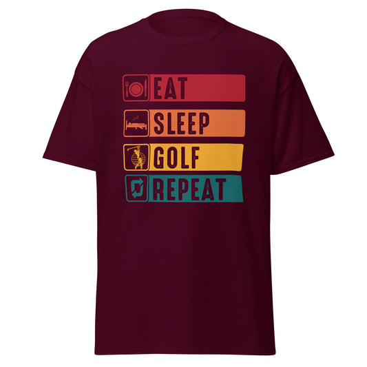 Eat Sleep Golf Repeat - Men's classic tee