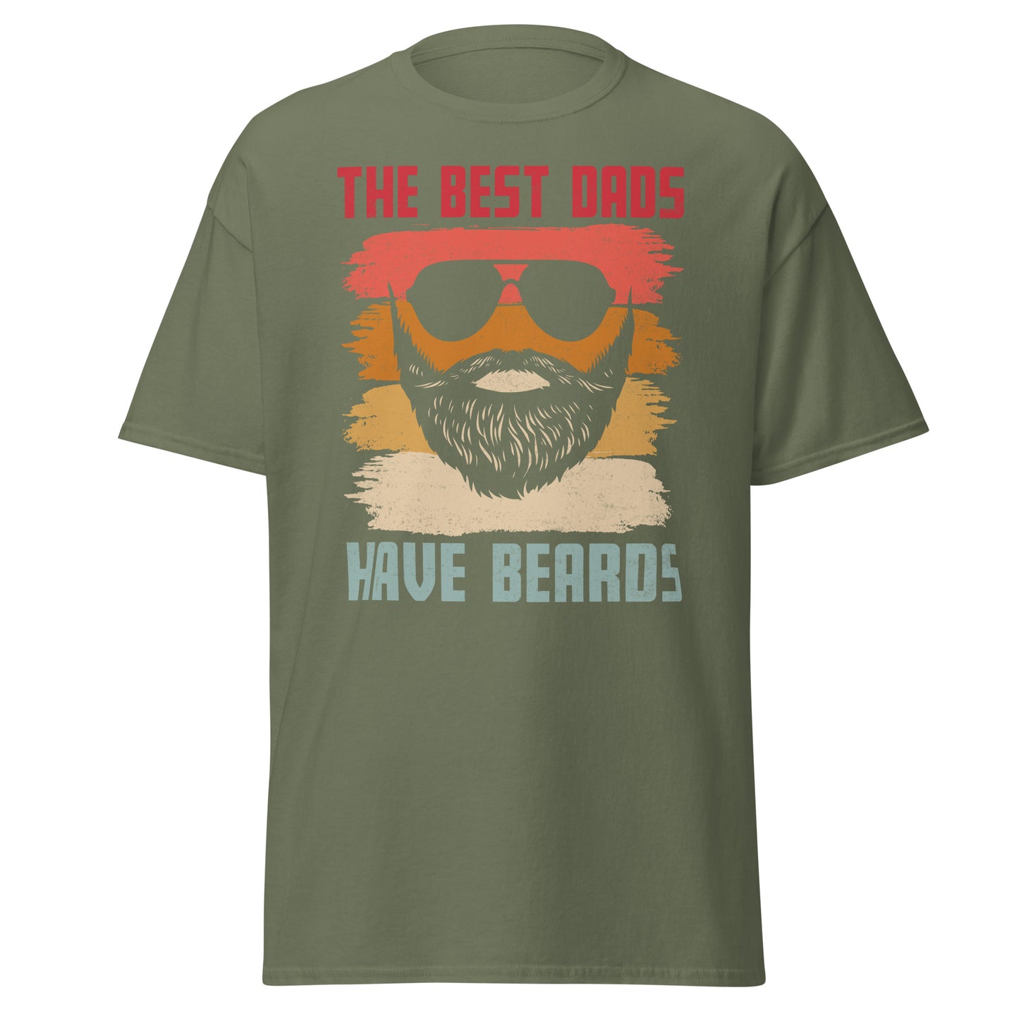 The Best Dads Have Beards - Men's classic tee