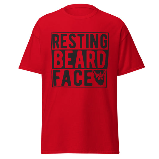 Resting Beard FAce - Men's classic tee