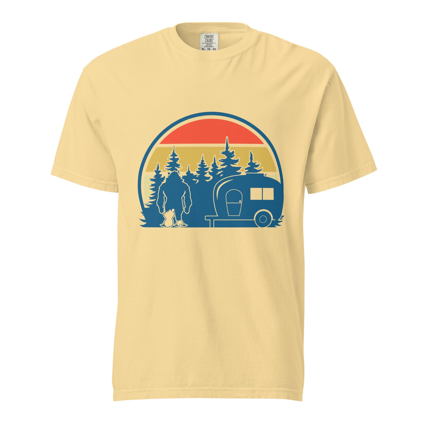 Bigfoot Camping T-Shirt