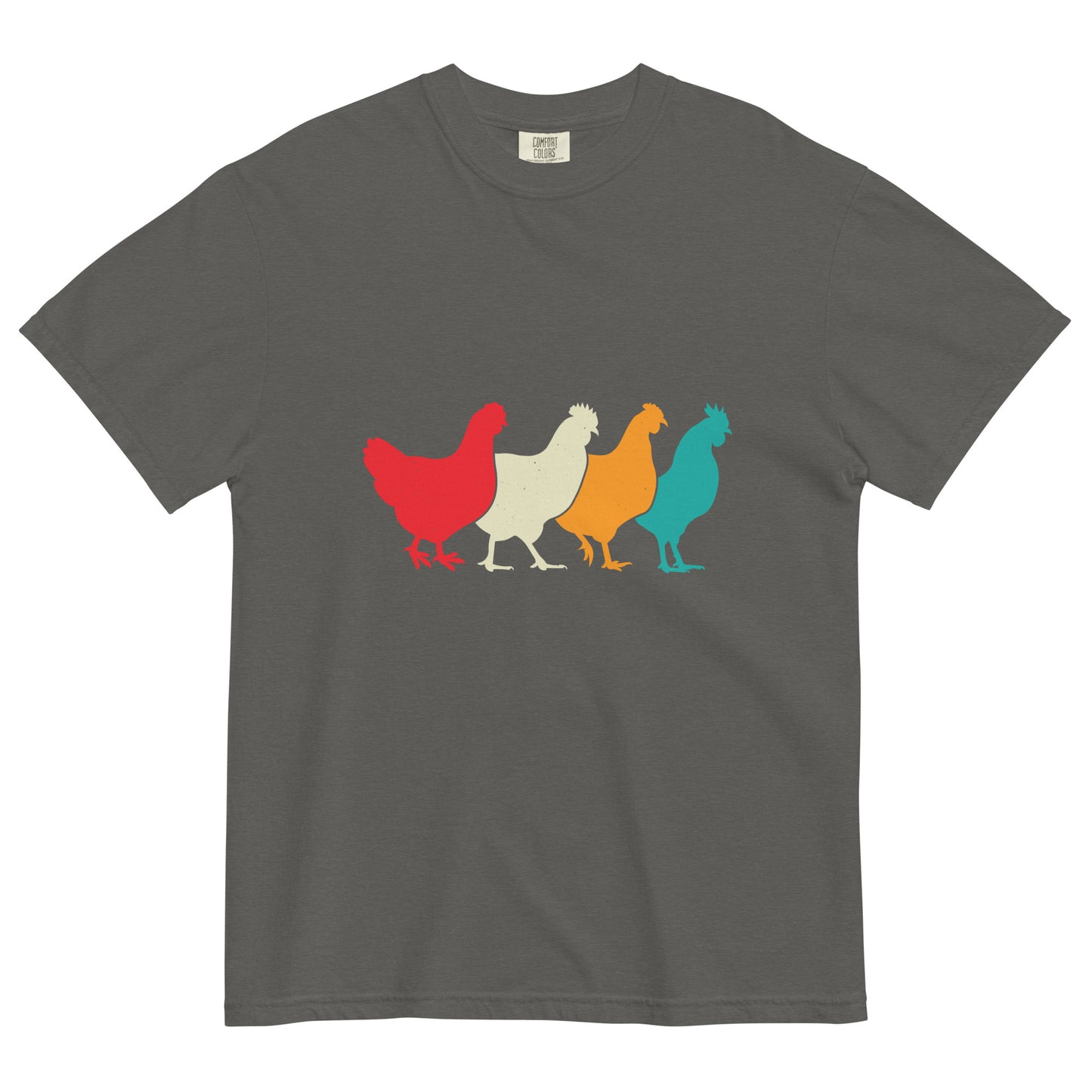 Colorful Chickens t-shirt