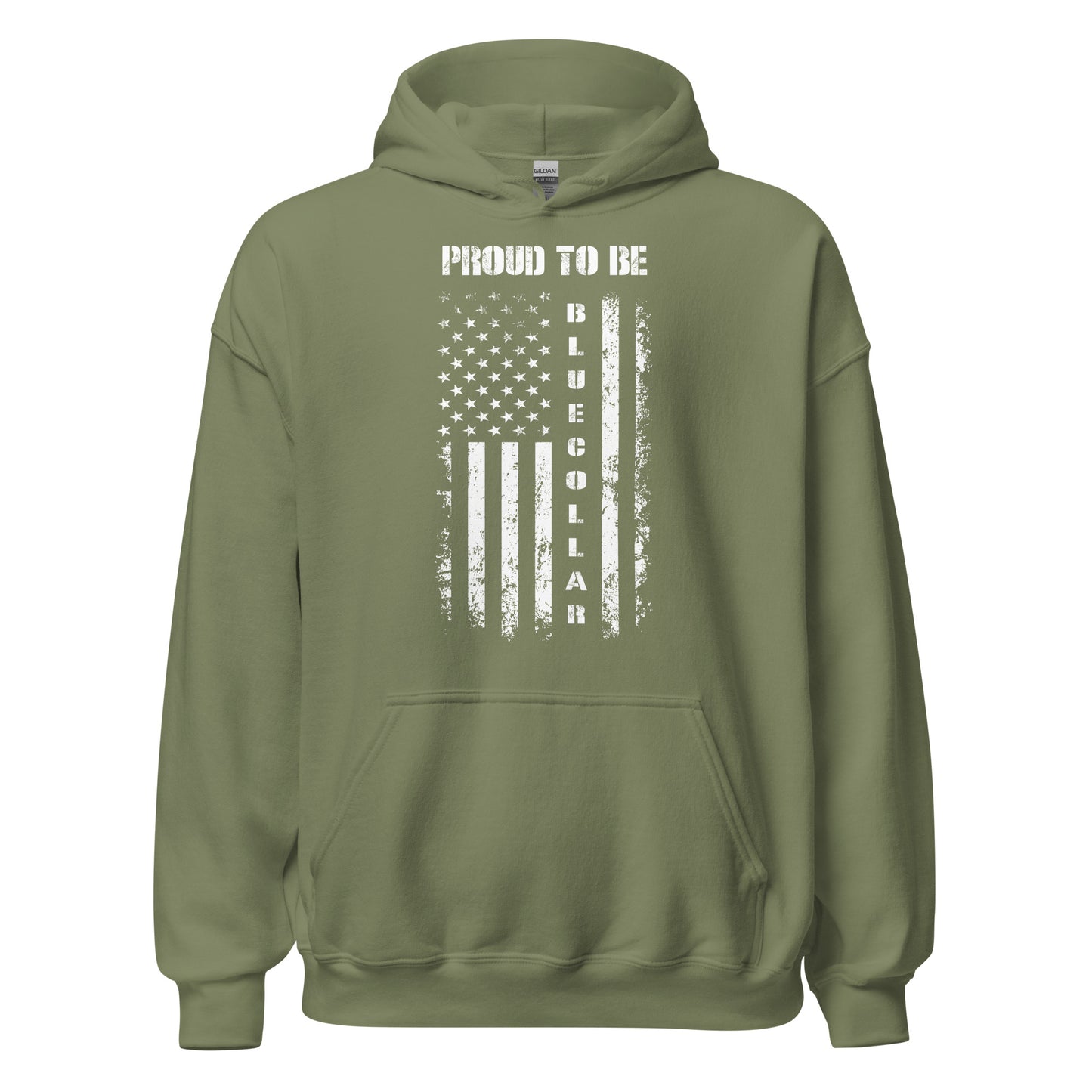 Proud to be Blue Collar Hoodie