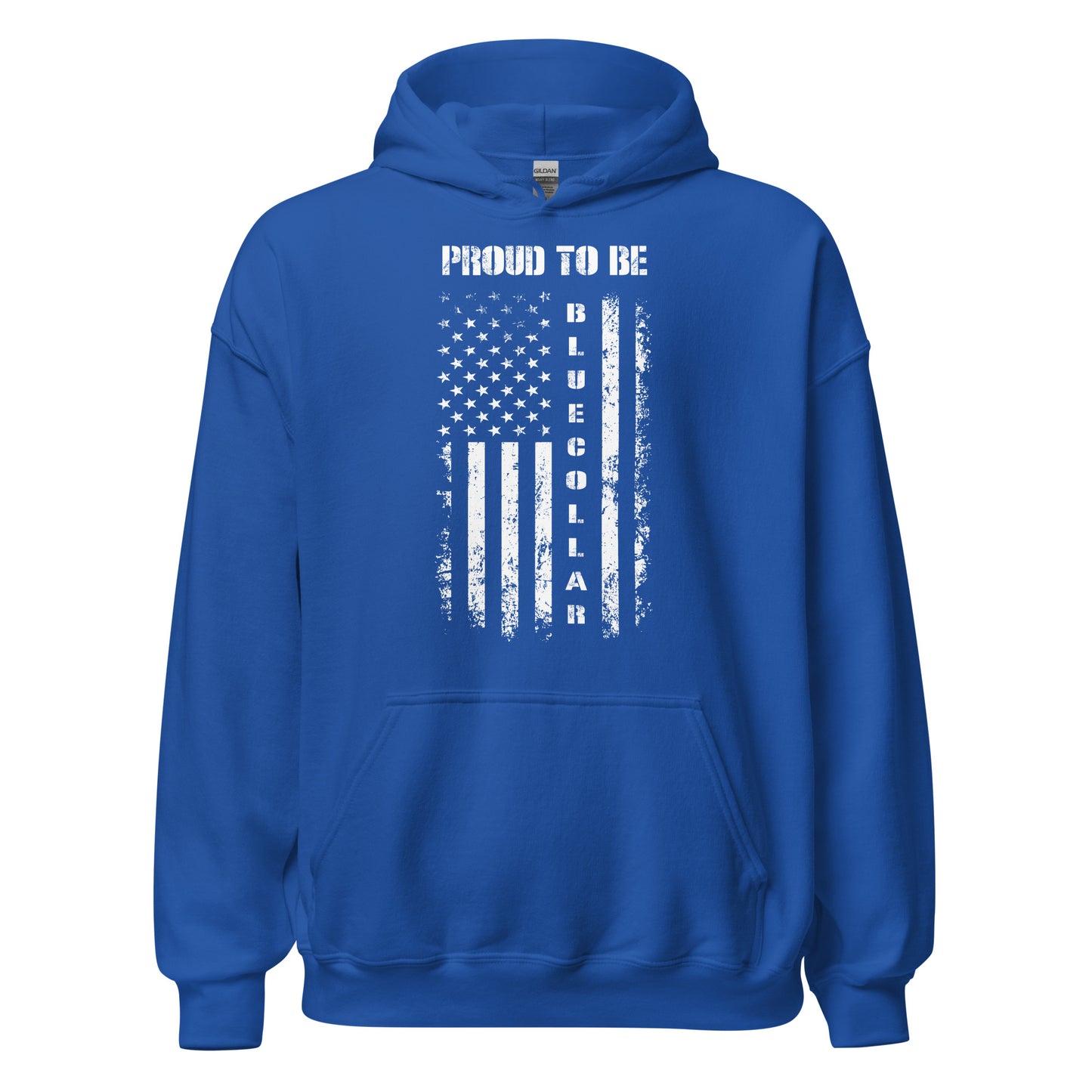 Proud to be Blue Collar Hoodie