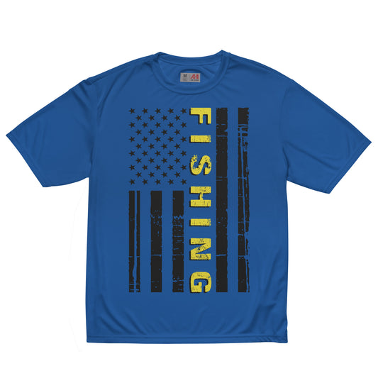 American Flag Fishing T-Shirt