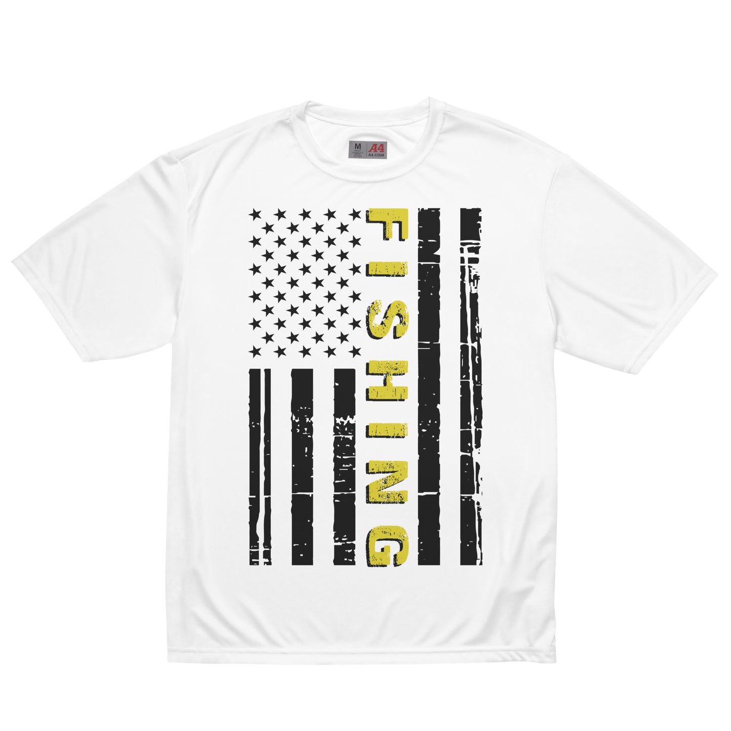 American Flag Fishing T-Shirt