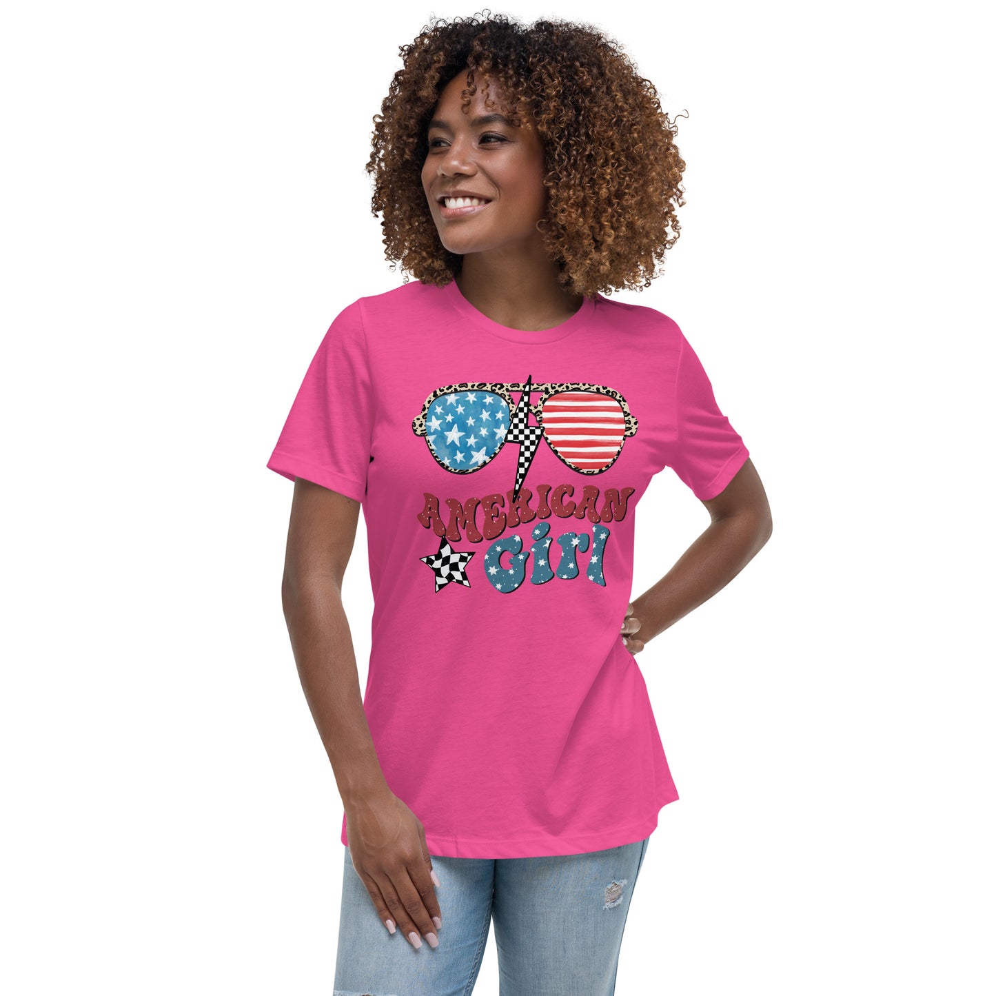 American Girl - Women's Relaxed T-Shirt