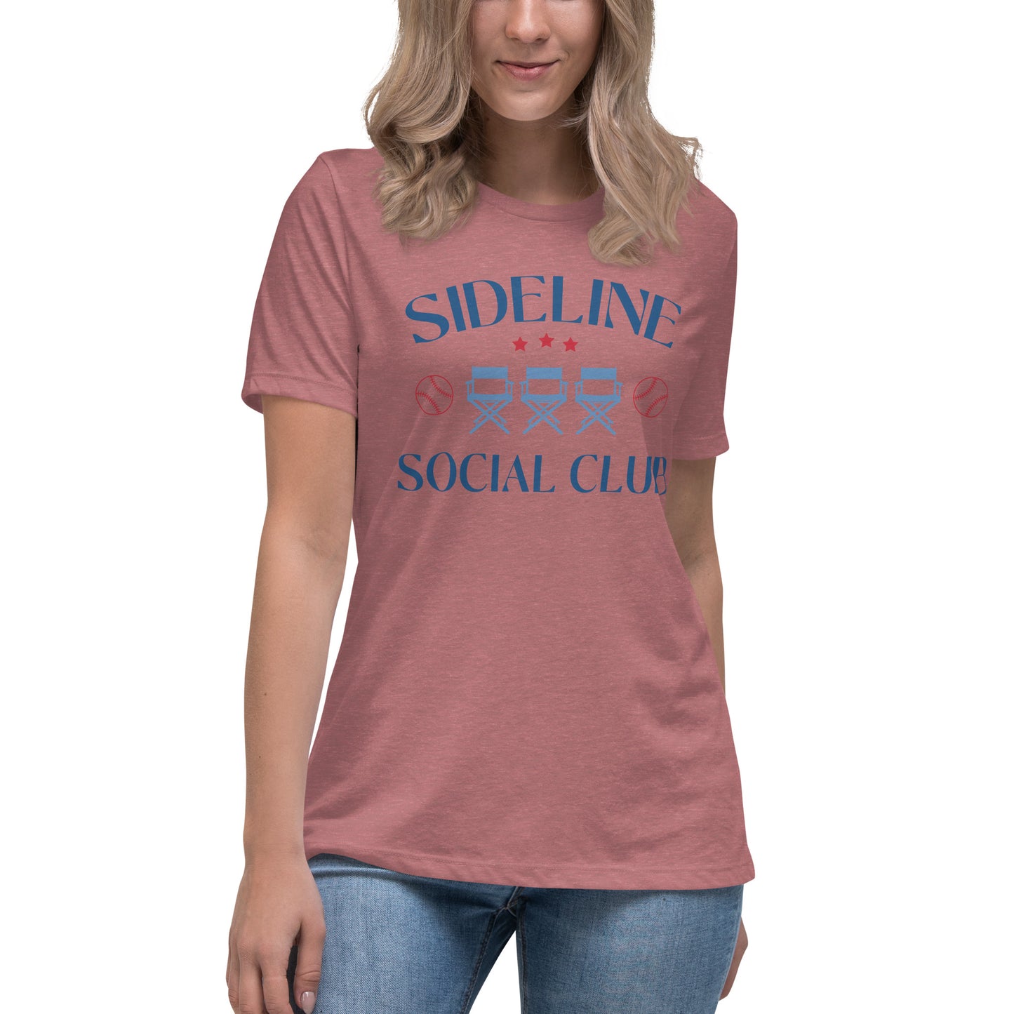 Sideline Social Club - Women's Relaxed T-Shirt